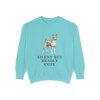 Basenji Humor Sweatshirt, Chalky Mint, front view