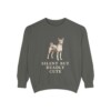 Basenji Humor Sweatshirt, Pepper, front view