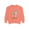 Basenji Latin Sweatshirt, Terracotta, front view