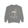 Basset Fauve de Bretagne Dad Sweatshirt, Grey, front view