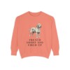 Basset Fauve de Bretagne Humor Sweatshirt, Terracotta, front view
