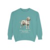 Basset Fauve de Bretagne Latin Sweatshirt, Seafoam, front view