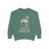 Basset Fauve de Bretagne Sweatshirt, Light Green, front view