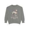 Basset Fauve de Bretagne Mom Sweatshirt, Grey, front view