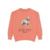 Basset Fauve de Bretagne Mom Sweatshirt, Terracotta, front view