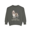Basset Hound Dad Sweatshirt, Pepper, front view
