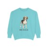 beagle-sweatshirt-chalky-mint Beagle Sweatshirt, Chalky Mint, front view