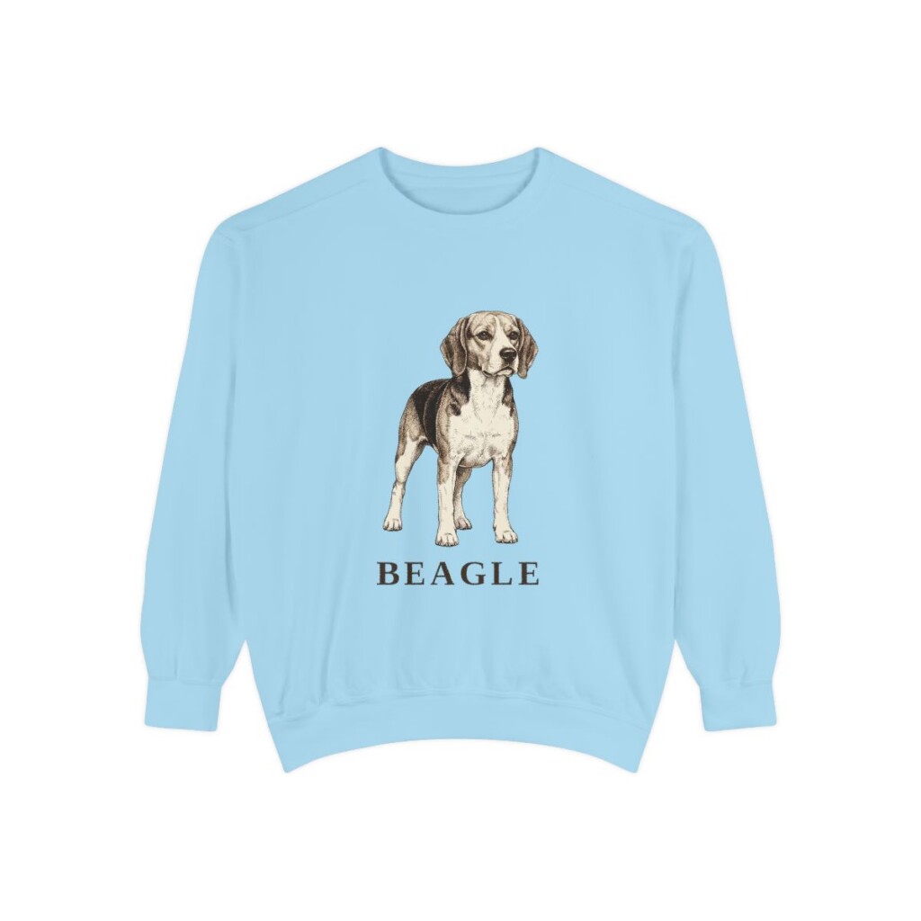 beagle-sweatshirt-chambray Beagle Sweatshirt, Chambray, front view