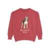 Beagle Dad Sweatshirt, Crimson, front view