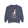 Beagle Dad Sweatshirt, Denim, front view
