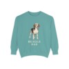 Beagle Dad Sweatshirt, Seafoam, front view