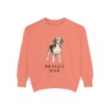 Beagle Dad Sweatshirt, Terracotta, front view