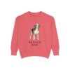Beagle Dad Sweatshirt, Watermelon, front view
