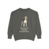 Beagle Humor Sweatshirt, Pepper, front view