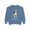 Beagle Latin Sweatshirt, Blue Jean, front view