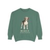 Beagle Latin Sweatshirt, Light Green, front view