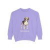 beagle-sweatshirt-violet Beagle Sweatshirt, Violet, front view