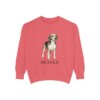 beagle-sweatshirt-watermelon Beagle Sweatshirt, Watermelon, front view