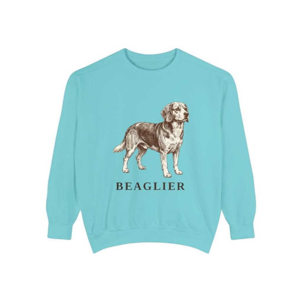 Beaglier Sweatshirt, Chalky Mint, front view
