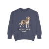 beaglier-sweatshirt-dad-denim Beaglier Dad Sweatshirt, Denim, front view