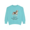 Beaglier Humor Sweatshirt, Chalky Mint, front view
