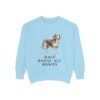 Beaglier Humor Sweatshirt, Chambray, front view