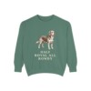 Beaglier Humor Sweatshirt, Light Green, front view