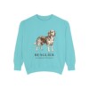 Beaglier Latin Sweatshirt, Chalky Mint, front view