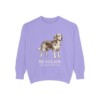 Beaglier Latin Sweatshirt, Violet, front view