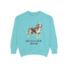 beaglier-sweatshirt-mom-chalky-mint Beaglier Mom Sweatshirt, Chalky Mint, front view