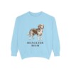 beaglier-sweatshirt-mom-chambray Beaglier Mom Sweatshirt, Chambray, front view