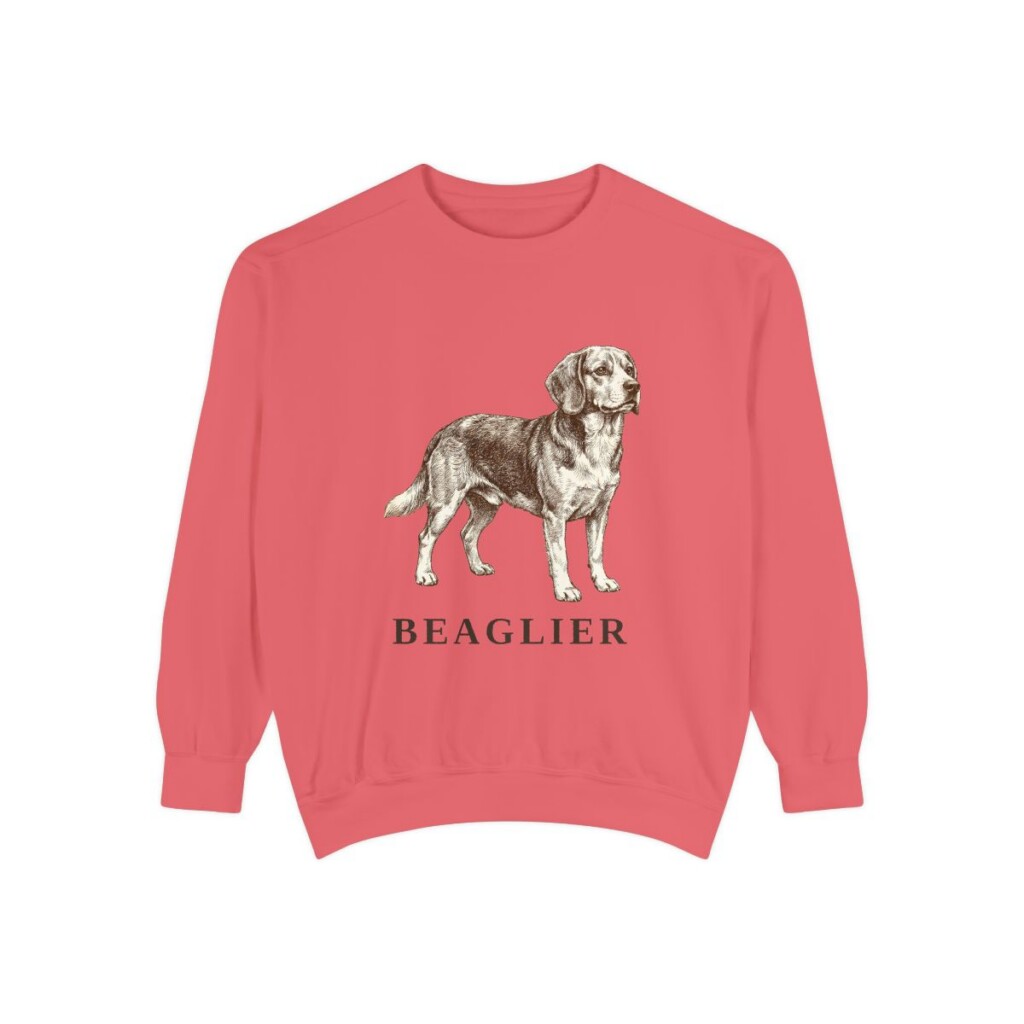 Beaglier Sweatshirt, Watermelon, front view