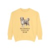 bearded-collie-sweatshirt-dad-butter Bearded Collie Dad Sweatshirt, Butter, front view