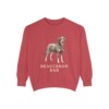 beauceron-sweatshirt-dad-crimson Beauceron Dad Sweatshirt, Crimson, front view