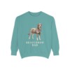 beauceron-sweatshirt-dad-seafoam Beauceron Dad Sweatshirt, Seafoam, front view