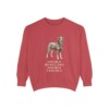 Beauceron Humor Sweatshirt, Crimson, front view