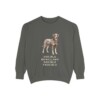 Beauceron Humor Sweatshirt, Pepper, front view
