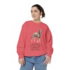 Beauceron Humor Sweatshirt, Watermelon, person 2 front