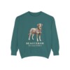 Beauceron Latin Sweatshirt, Blue Spruce, front view
