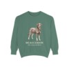 Beauceron Latin Sweatshirt, Light Green, front view