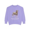 Beauceron Latin Sweatshirt, Violet, front view