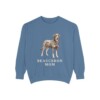 Beauceron Mom Sweatshirt, Blue Jean, front view