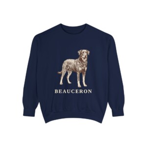 Beauceron Sweatshirt, True Navy, front view