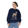 Beauceron Sweatshirt, True Navy, person 2 front