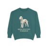 Bedlington Terrier Sweatshirt, Blue Spruce, front view