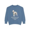 Bedlington Terrier Dad Sweatshirt, Blue Jean, front view