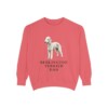 Bedlington Terrier Dad Sweatshirt, Watermelon, front view