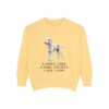Bedlington Terrier Humor Sweatshirt, Butter, front view