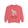 Bedlington Terrier Humor Sweatshirt, Watermelon, front view