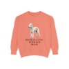Bedlington Terrier Mom Sweatshirt, Terracotta, front view